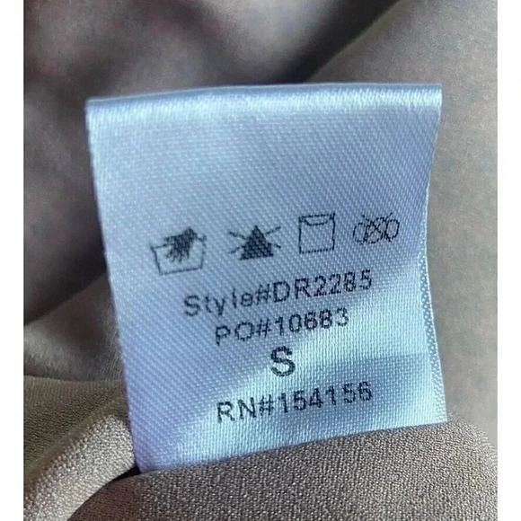 Mod Ref Cheetah Black & Brown Animal Print w/ lining A-line dress Size S Small - Picture 13 of 13